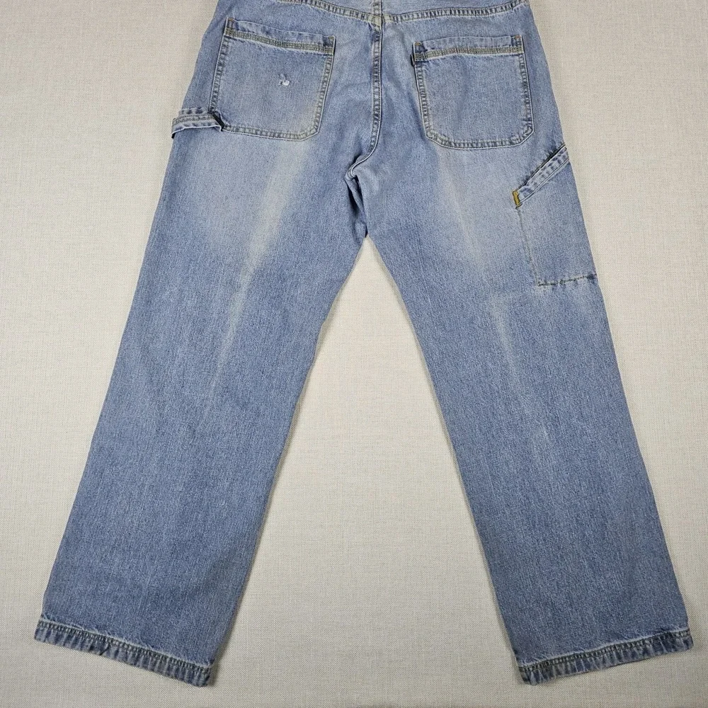 VTG Y2k Levis Silvertab Carpenter Jeans  Mens 36x32 (36×31) Baggy Distressed